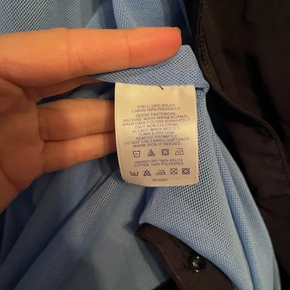 Lands End men’s full zip jacket with hood - Picture 6 of 8